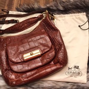 Coach cross body/ over the shoulder purse
